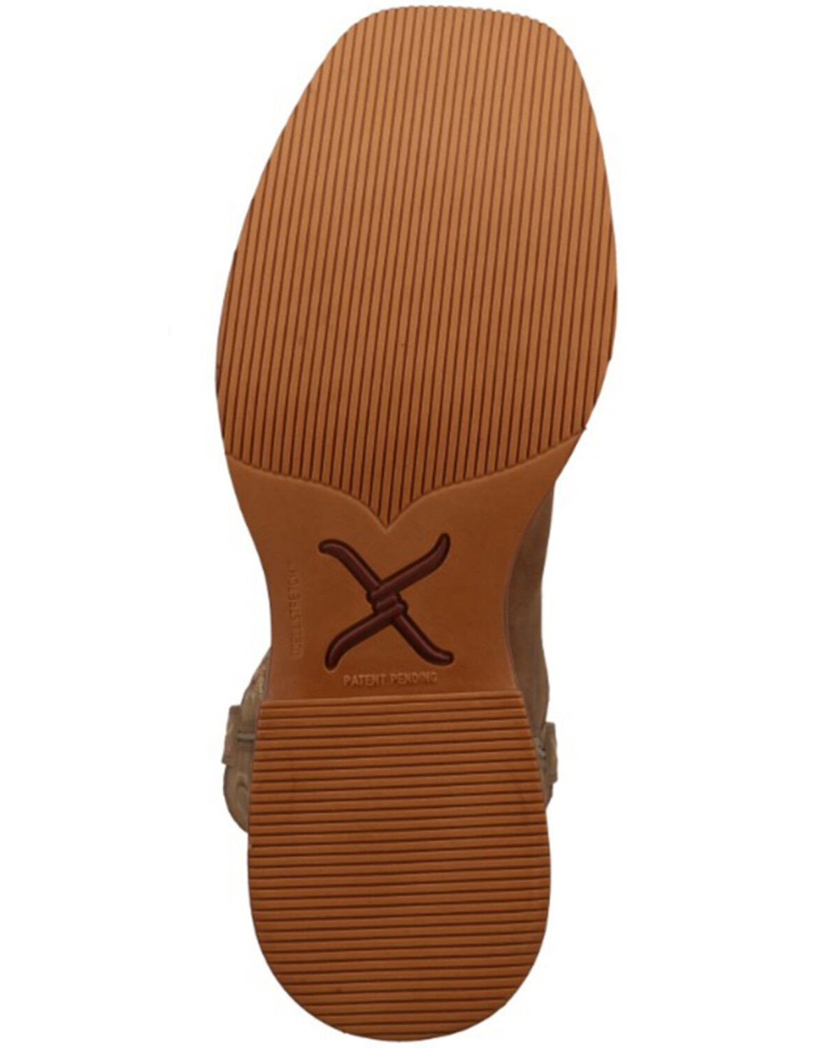 Image #7 - Twisted X Men's 11" Tech X Western Boots - Broad Square Toe, Brown, hi-res