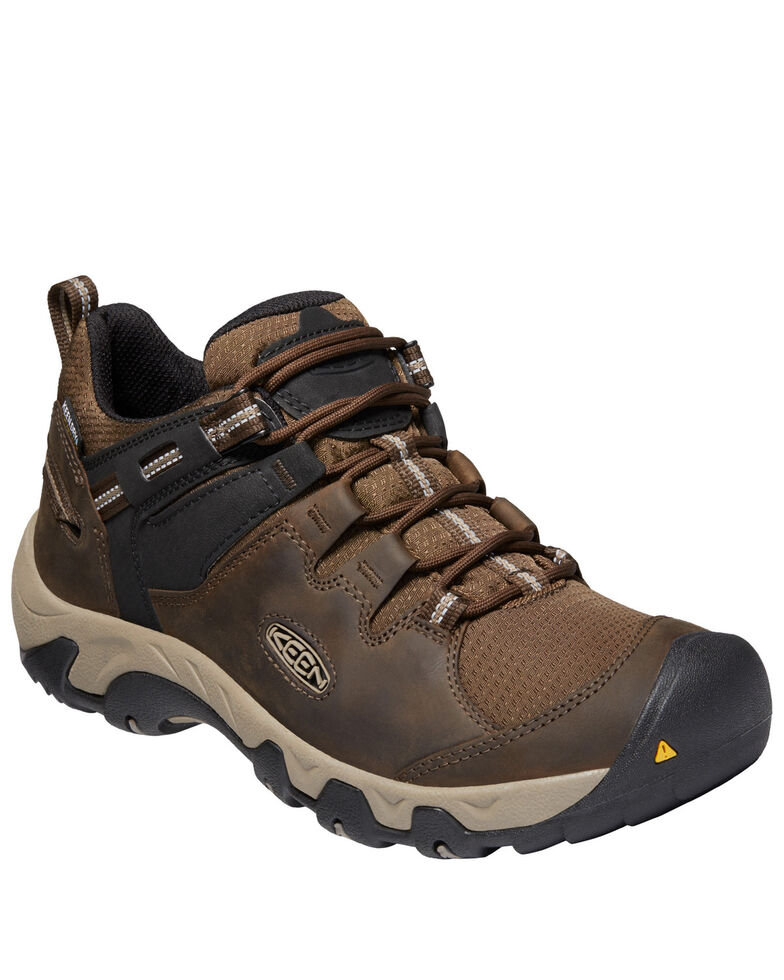 Keen Men's Steens Waterproof Hiking Boots - Soft Toe, Brown, hi-res