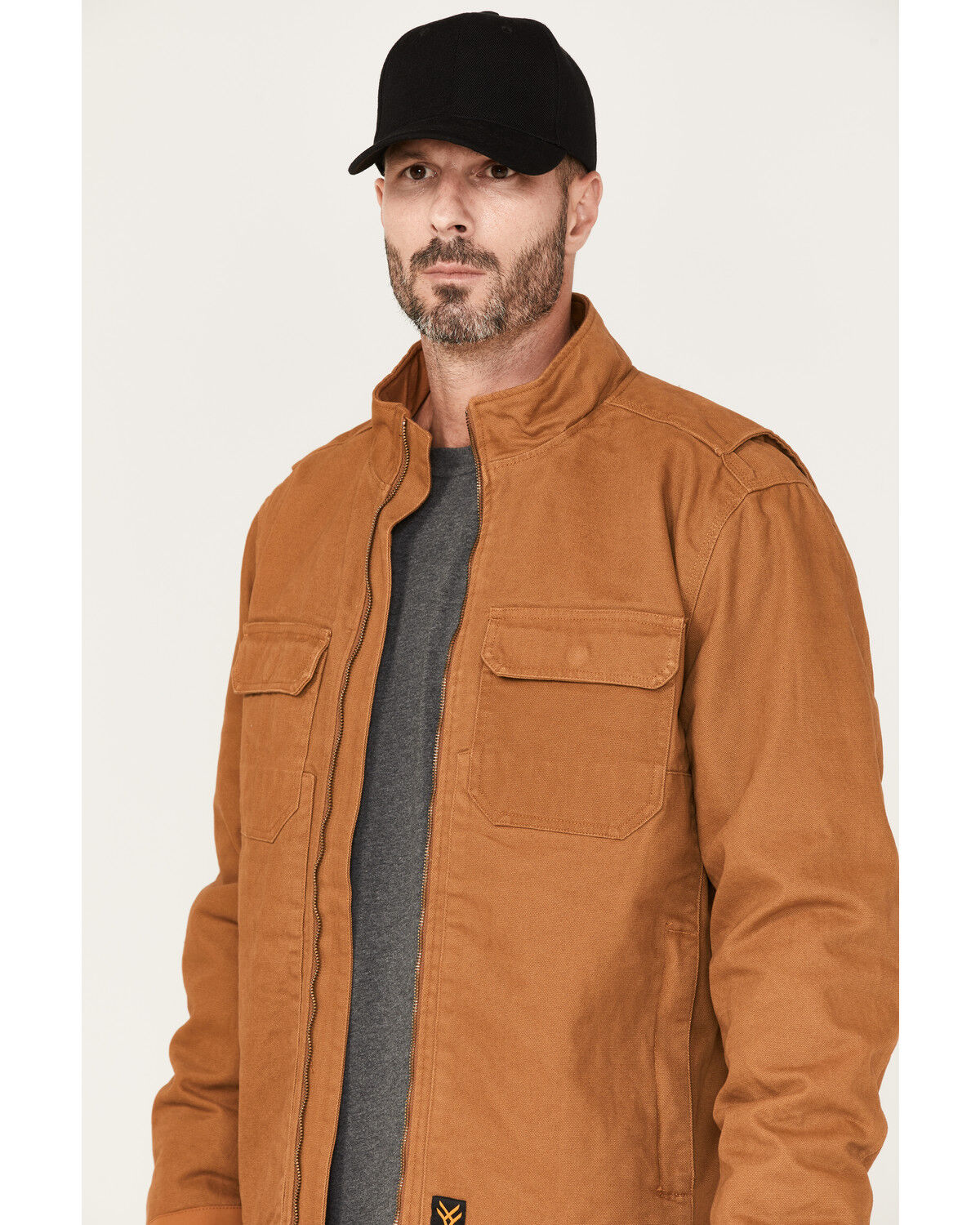 Image #2 - Hawx Men's Extreme Cold Canvas Jacket, Rust Copper, hi-res