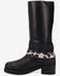 Image #3 - Dingo Women's Full Throttle Harness Fashion Boots - Round Toe, Black, hi-res