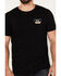 Image #3 - Brixton Men's Linwood Logo Short Sleeve Graphic T-Shirt, Black, hi-res