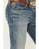 Image #2 - Moonshine Spirit Men's Twister Medium Wash Slim Straight Stretch Denim Jeans, Medium Wash, hi-res