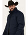 Image #2 - Ariat Men's Crius Solid Insulated Jacket, Navy, hi-res
