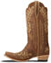 Image #3 - Lane Women's Destiny Tall Western Boots - Snip Toe, Brown, hi-res