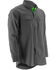 Image #1 - Huk Performance Fishing Men's Phenom Long Sleeve Shirt, Charcoal Grey, hi-res