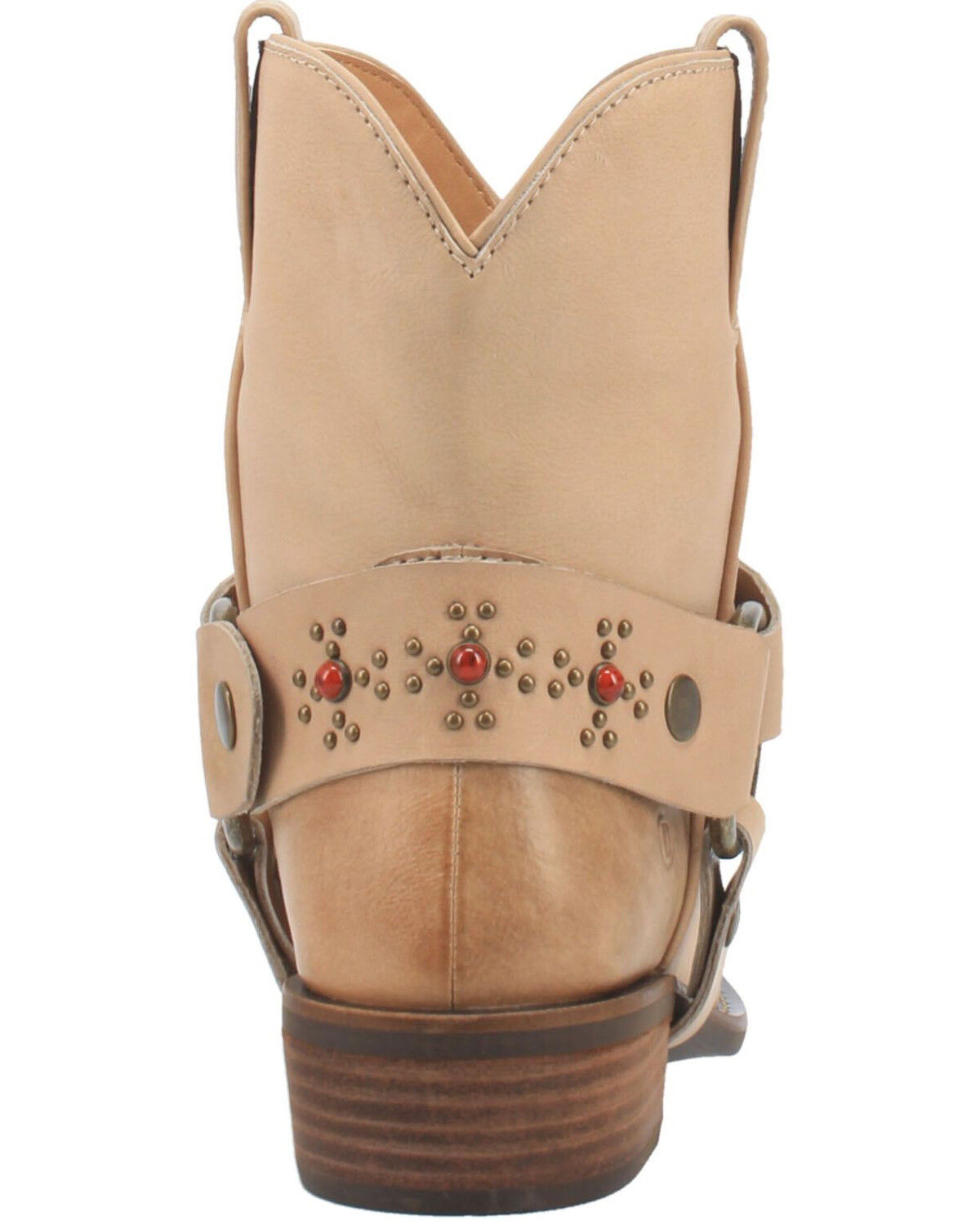 Image #4 - Dingo Women's Silverada Western Booties - Round Toe, Sand, hi-res