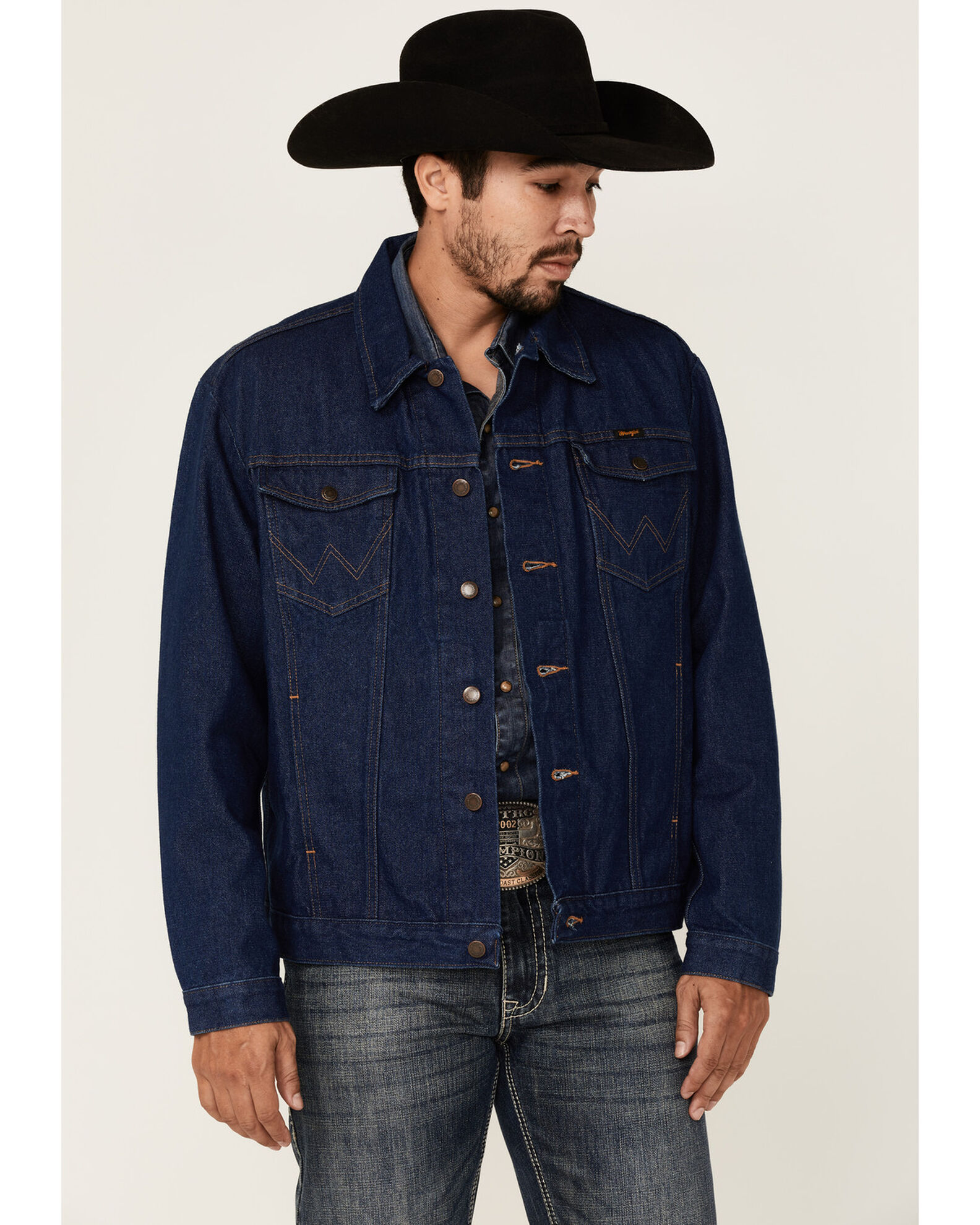 Wrangler Men's Unlined Denim Western Jacket - Tall - Country Outfitter