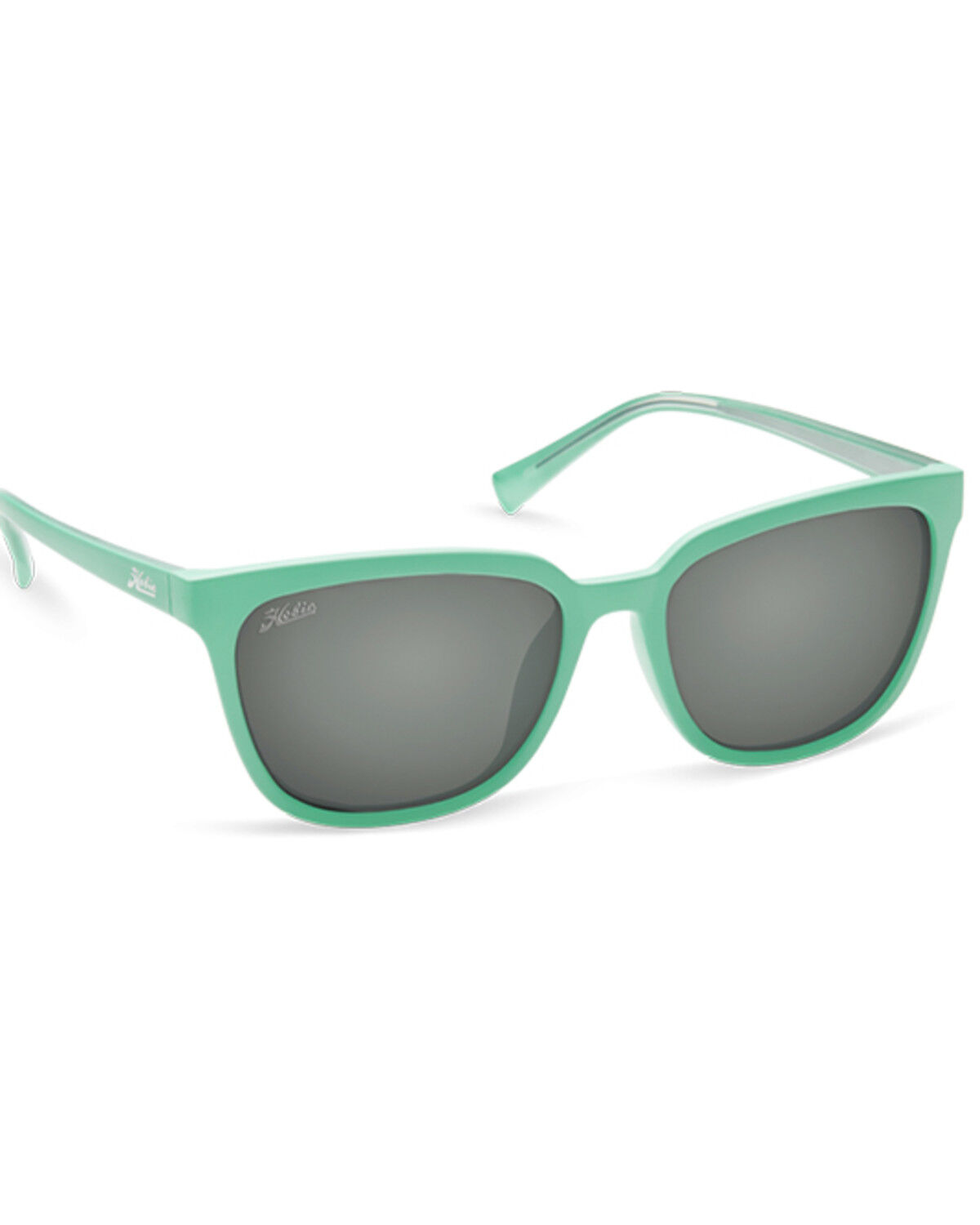 Image #1 - Hobie Women's Monica Aqua Satin & Gray Polarized Sunglasses, Aqua, hi-res