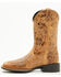 Image #3 - Cody James Ace&trade; Western Boots - Broad Square Toe, Brown, hi-res