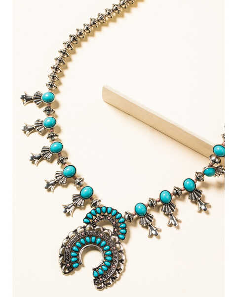 Image #3 - Shyanne Women's In The Oasis Squash Blossom Necklace, , hi-res
