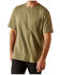 Image #2 - Ariat Men's Rebar Workman Short Sleeve Graphic Work Pocket T-Shirt, Sage, hi-res