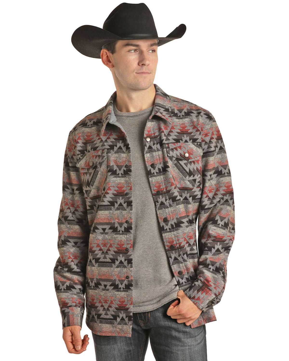 Aztec shirt jacket clearance