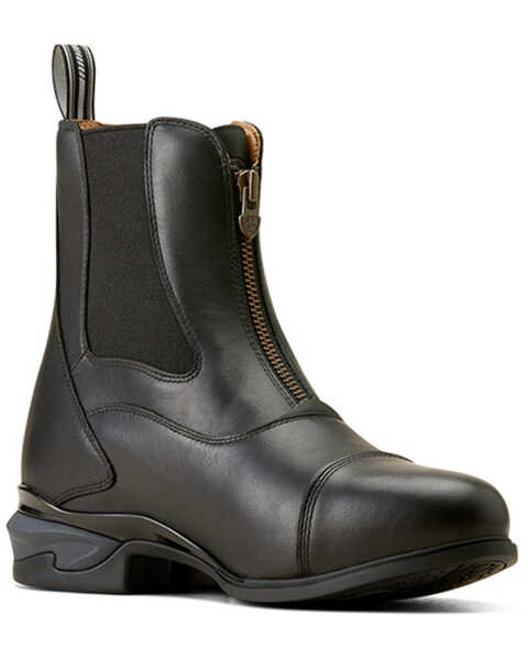 Image #1 - Ariat Men's Devon Zip Paddock Boots - Round Toe , Black, hi-res