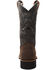 Image #3 - Ad Tec Men's Brown Western Work Boots - Soft Toe, Brown, hi-res