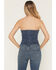 Image #6 - Cleo + Wolf Women's Medium Wash Cleo Strapless Denim Corset, Medium Wash, hi-res