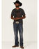 Image #2 - Tin Haul Men's Sam's Western Wear Graphic T-Shirt, Grey, hi-res