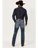 Image #3 - Cody James Men's Medium Wash Alamo Slim Straight Stretch Denim Jeans, Medium Wash, hi-res