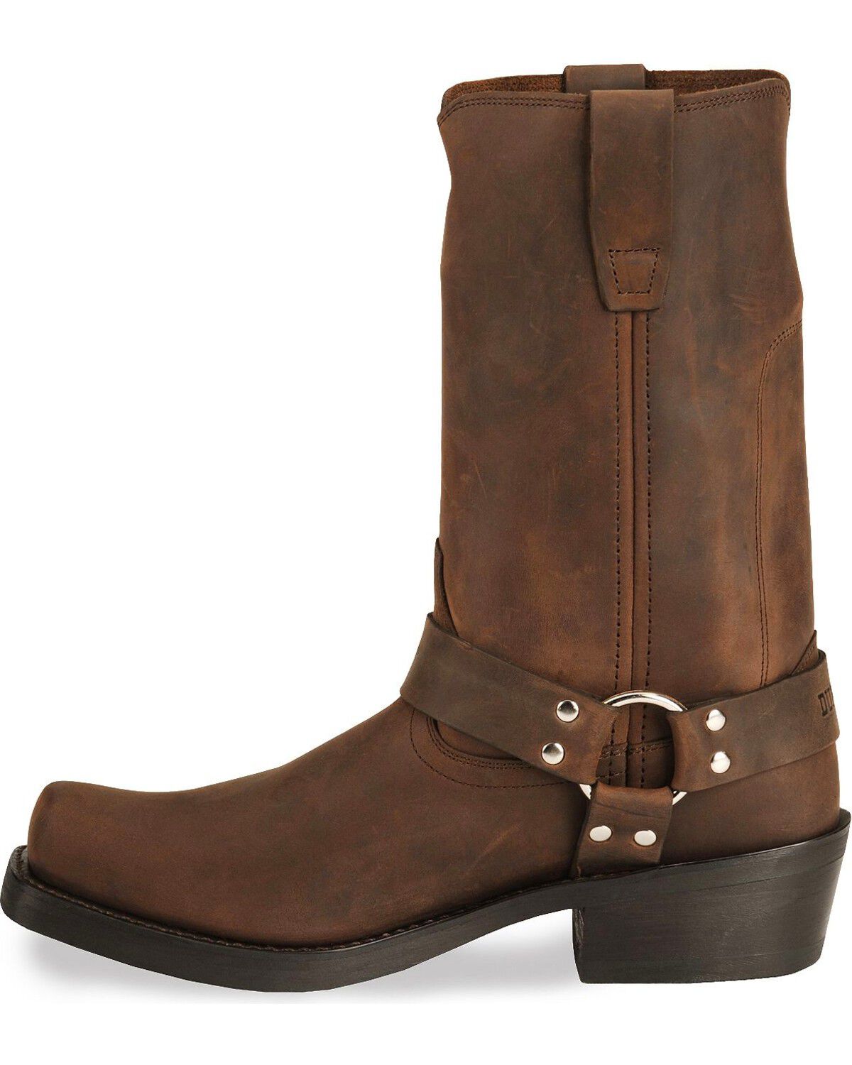 Image #4 - Durango Men's Harness Boots - Square Toe, Distressed, hi-res