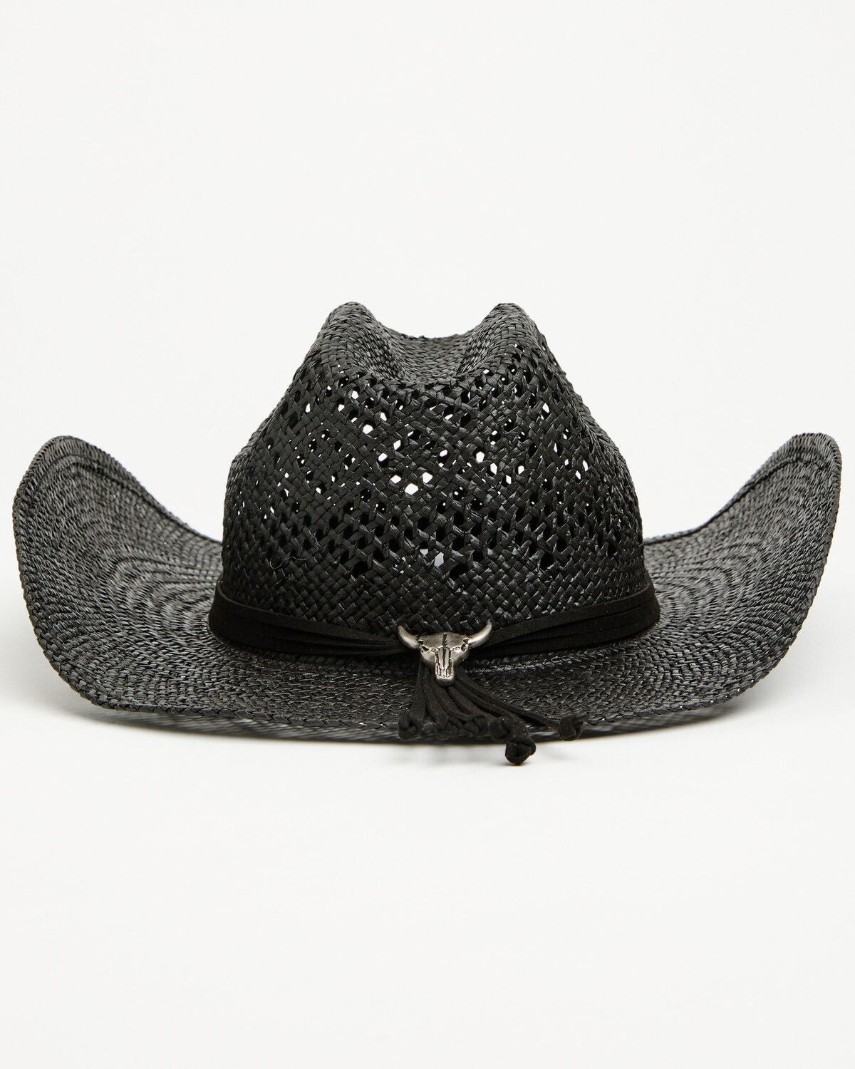 Image #3 - Idyllwind Women's Shelby Straw Cowboy Hat, Black, hi-res