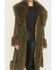Image #3 - Azalea Wang Women's Gilda Faux Suede Coat, Olive, hi-res