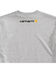 Image #5 - Carhartt Men's Signature Logo Shirt Sleeve Shirt - Big & Tall, Hthr Grey, hi-res