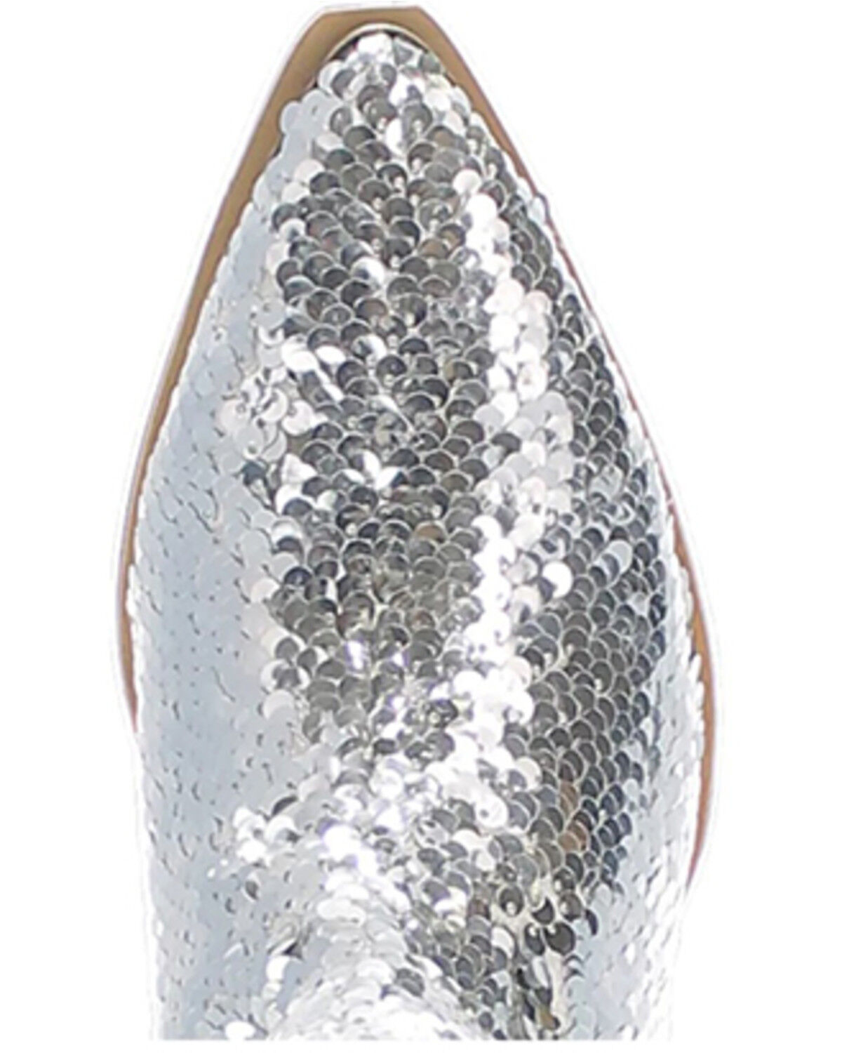 Image #6 - Dingo Women's Sequin Dance Hall Queen Tall Western Boots - Snip Toe, Silver, hi-res