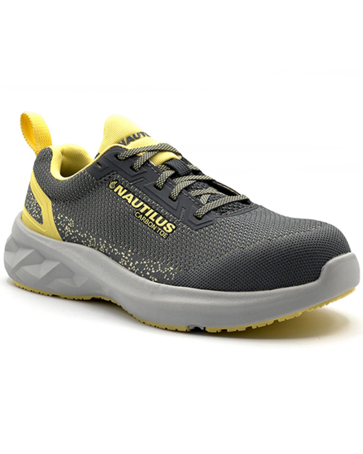 New Balance Men's Nautilus Springwater Work Shoes - Carbon Toe, Stone, hi-res