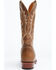 Image #5 - El Dorado Men's Sahara Western Boots - Round Toe, Dark Brown, hi-res