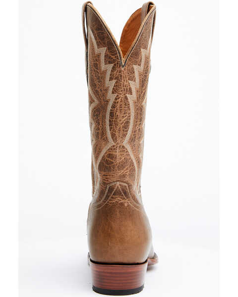 Image #5 - El Dorado Men's Sahara Western Boots - Medium Toe, Dark Brown, hi-res