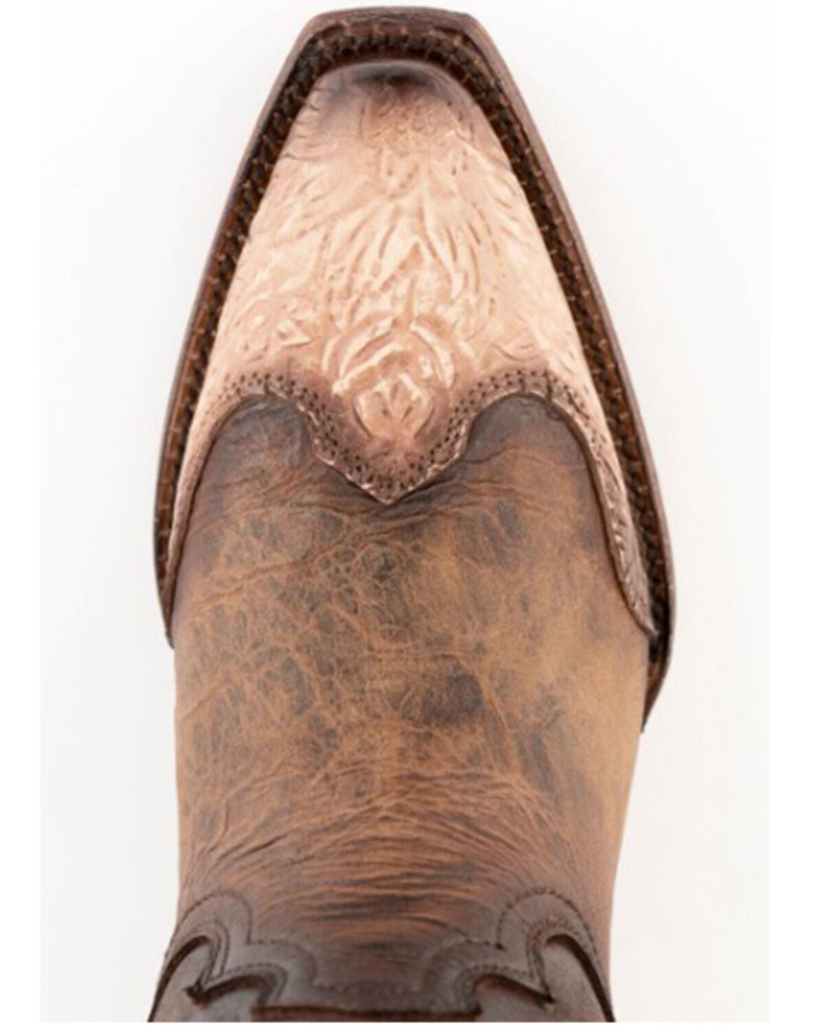 Image #5 - Ferrini Women's Madison Tooled Western Boots - Snip Toe, , hi-res