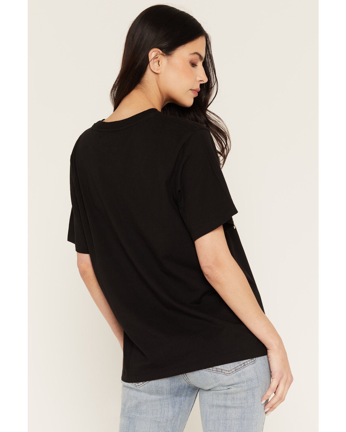 Image #4 - Idyllwind Women's Wildfire Short Sleeve Graphic Tee, Black, hi-res