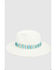 Nikki Beach Women's Ivory Raine Panama Fedora Straw Hat , Ivory, hi-res