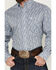 Image #3 - Wrangler Men's Classics Paisley Print Long Sleeve Button-Down Western Shirt - Big, Blue, hi-res
