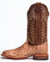 Image #5 - Tony Lama Men's San Saba Vintage Full Quill Ostrich Western Boots - Broad Square Toe, Chocolate, hi-res