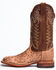 Image #6 - Tony Lama Men's San Saba Vintage Full Quill Ostrich Western Boots - Broad Square Toe, Chocolate, hi-res