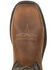 Georgia Boot Men's Carbo-Tec LT Waterproof Western Work Boots - Steel Toe, Black/brown, hi-res