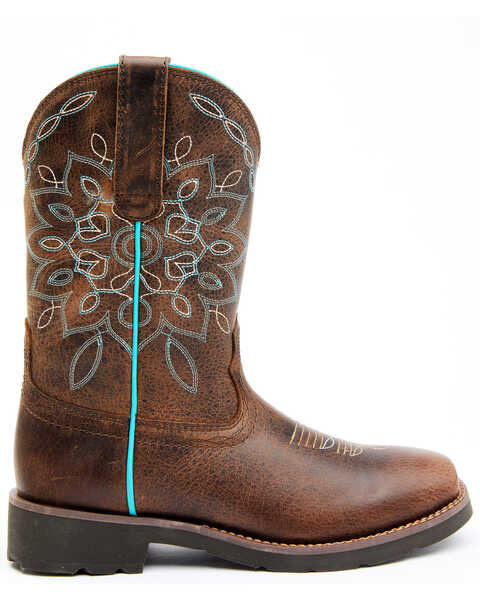 Image #2 - RANK 45® Women's Xero Gravity Zenith Western Performance Boots - Broad Square Toe, Brown, hi-res