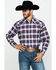 Image #2 - Ely Cattleman Men's Assorted Wrinkle Resistant Plaid Long Sleeve Western Shirt , Multi, hi-res
