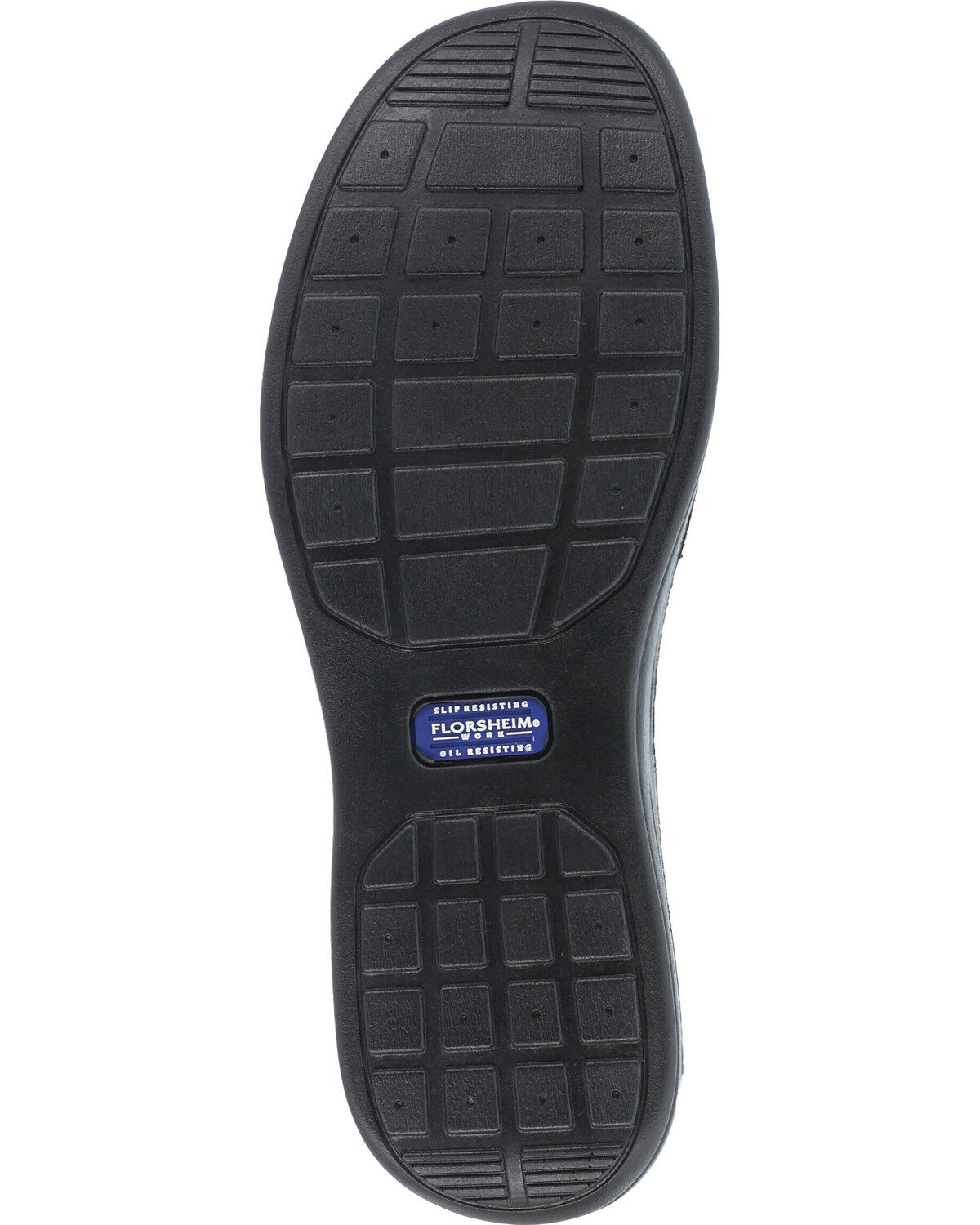 Image #5 - Florsheim Women's Slip-On Work Shoes - Steel Toe, Black, hi-res