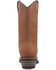 Image #5 - Dan Post Men's Las Cruces Waterproof Performance Boots - Broad Square Toe, Brown, hi-res