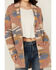 Image #3 - Idyllwind Women's Crosswind Southwestern Print Cardigan, Sand, hi-res