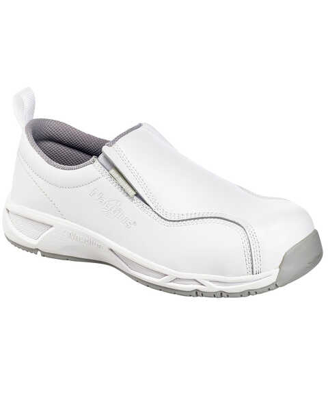 Nautilus Women's Slip-On Athletic Work Shoes - Composite Toe, White, hi-res