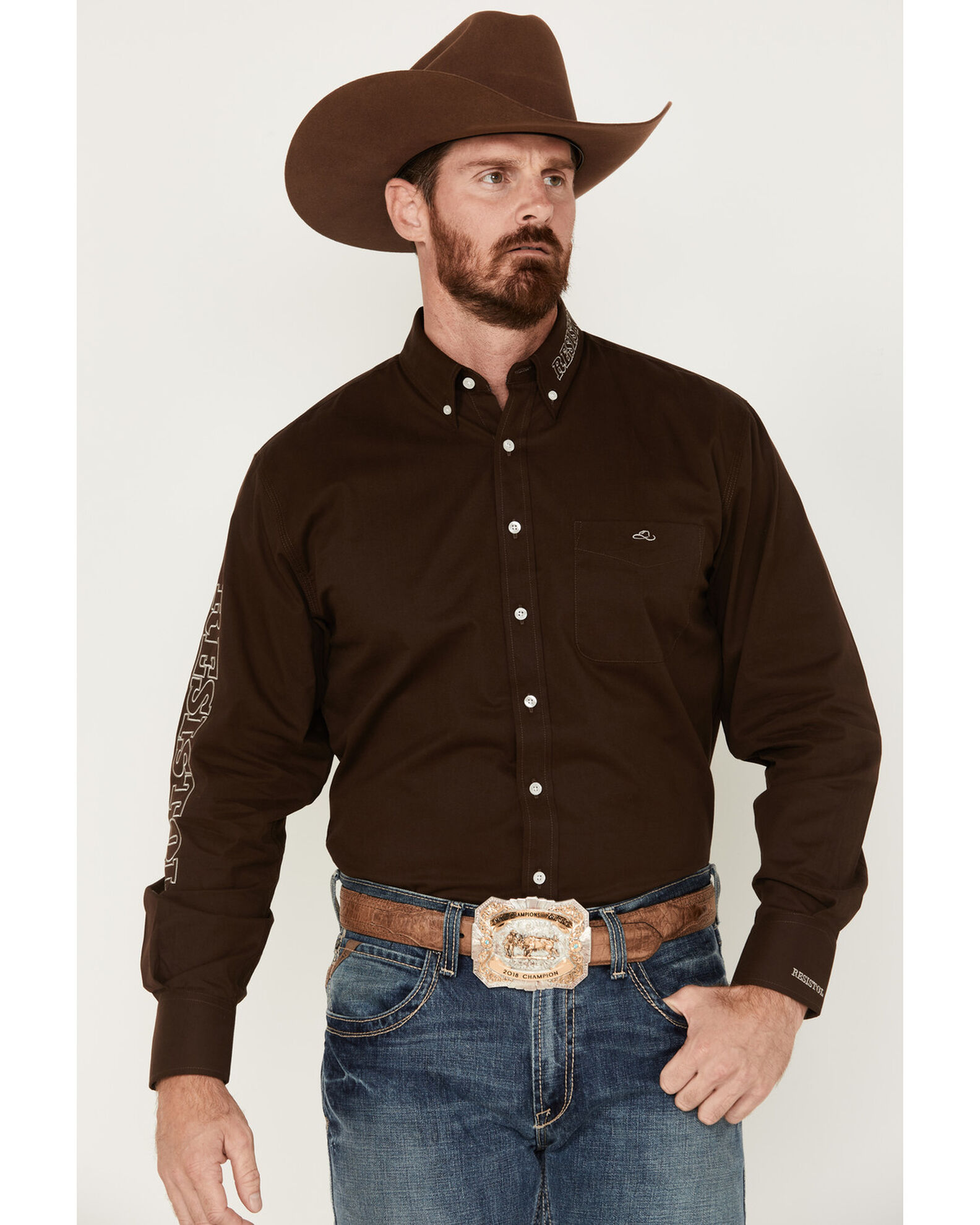 Resistol men's clearance shirts