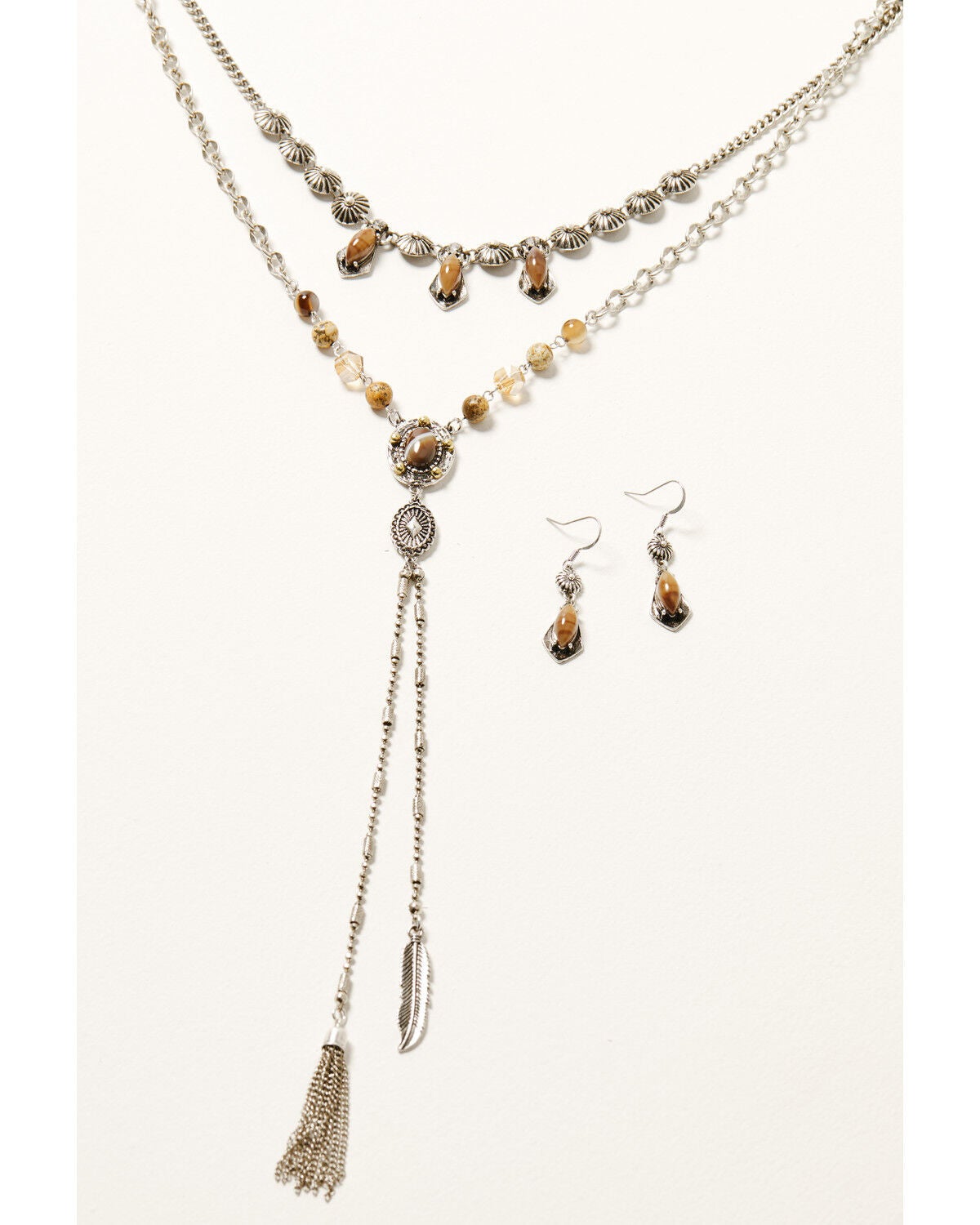 Image #1 - Shyanne Women's Heritage Valley Jewelry Set - 2 Piece, Silver, hi-res