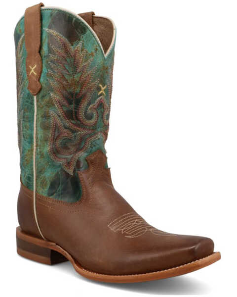 Twisted X Women's Rancher Western Boots - Square Toe, Tan, hi-res