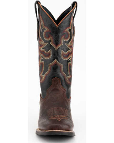 Image #4 - Ferrini Men's Blaze Western Performance Boots - Square Toe, Chocolate, hi-res