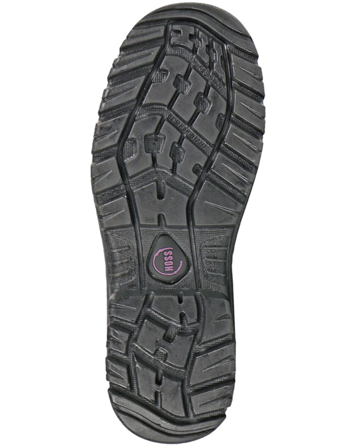 Image #7 - Hoss Women's 6" Waterproof Metguard Work Boots - Composite Toe, Black, hi-res