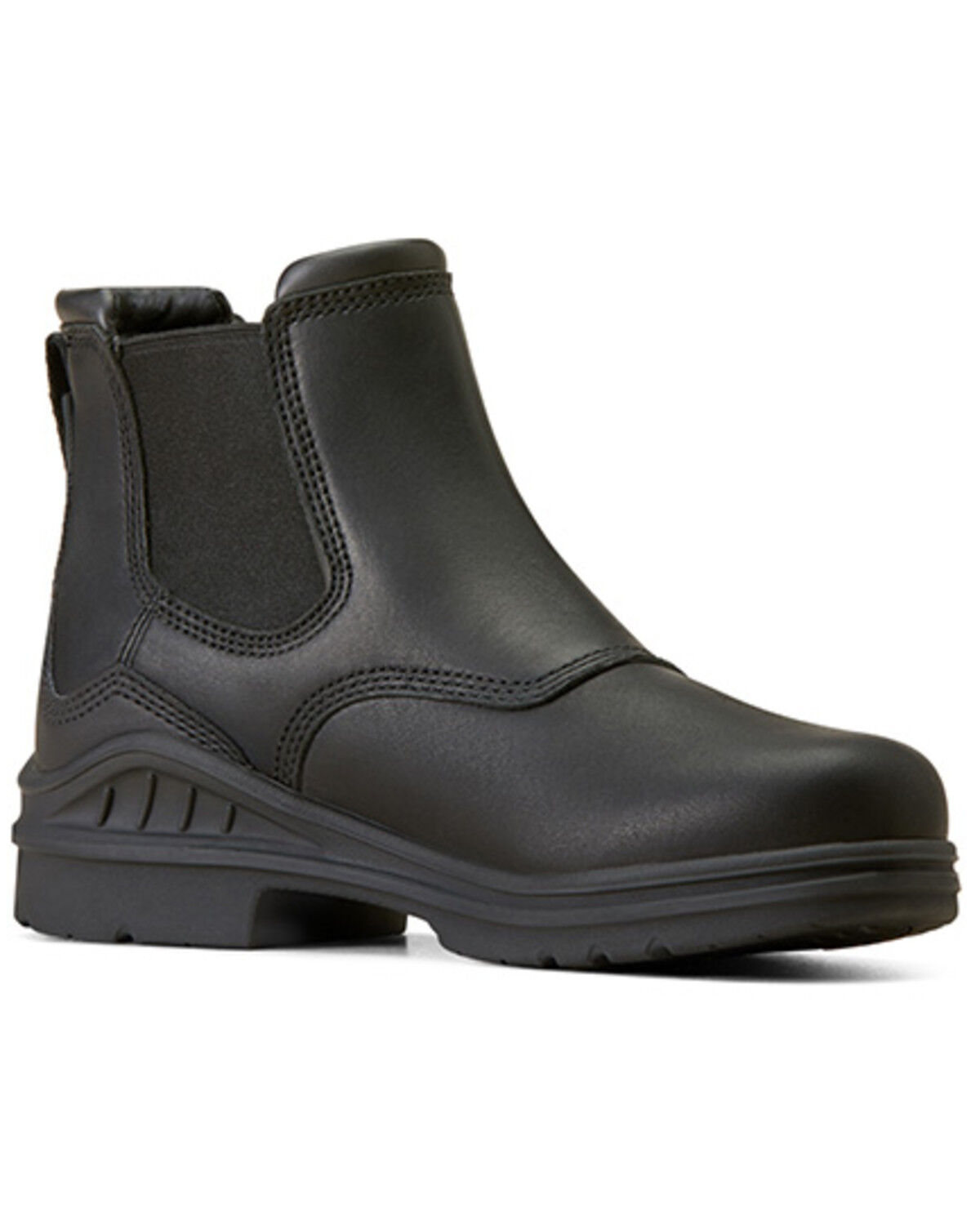 Image #1 - Ariat Women's Barnyard Twin Gore II Waterproof Boots - Round Toe, Black, hi-res
