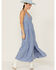 Image #1 - Wishlist Women's Chambray Tiered Dress, Blue, hi-res