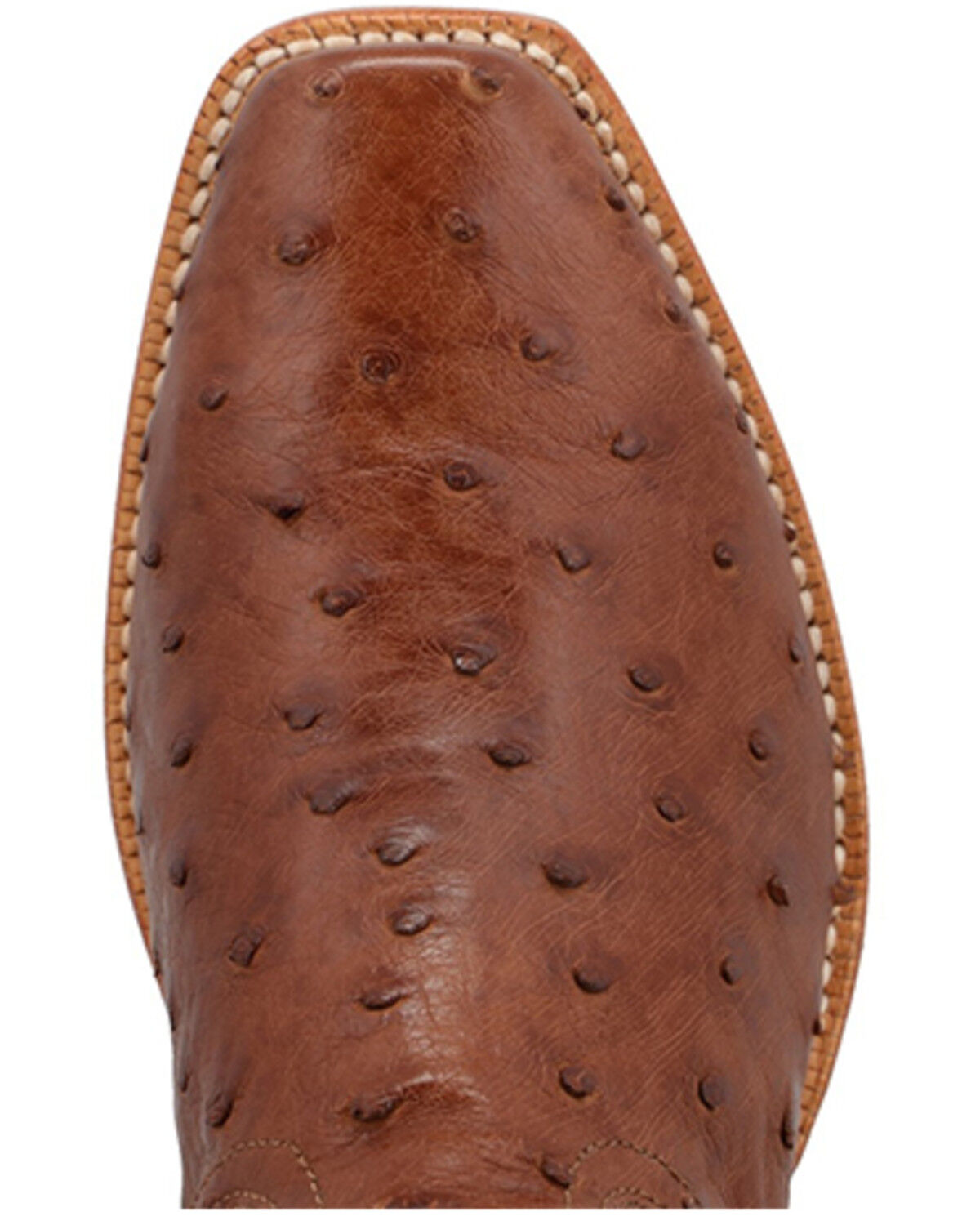 Image #6 - Twisted X Women's Exotic Full Quill Ostrich Western Boots - Square Toe, Chestnut, hi-res